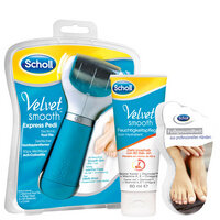Scholl Velvet Smooth Hornhautentferner + Feuchtigkeitspflege Set, 1 St