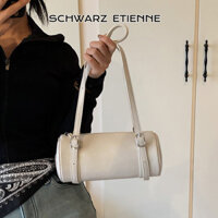 SCHWARZ ETIENNE Túi đeo vai hình trụ da thời trang phiên bản Hàn Quốc có thiết kế thích hợp