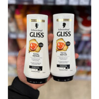 [Schwarzkopf GLISS] Dầu Xả Total Repair (nội địa Đức) 400ml - Schwarzkopf Conditioner Total Repair, 200 ml