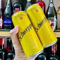 Schweppes Tonic – nước giải khát có gas lon vàng 320ml hàng Việt Nam chất lượng