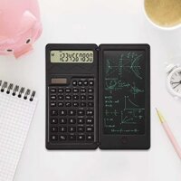 Scientific Calculator with 6 Inch Erasable LCD Writing Tablet Calculator Notepad