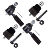 SCITOO 4Pcs Front Suspension Kit - 2 Front Lower Ball Joint 2 Outer Tie Rod End fit for 2001-2007 Ford Escape 2001-2006 Mazda Tribute 2005-2007 Mer...