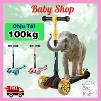 Scooter cho bé Novo X88 chịu tải 100Kg, bánh xe phát sáng, gấp gọn - Xe trượt scooter Novo X68 chịu tải 60KG | BH 12T