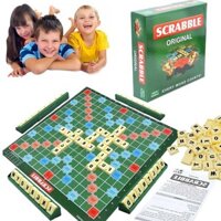Scrabble English letter Mahjong game toy