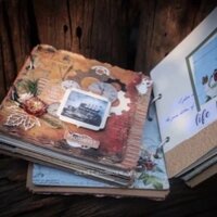 Scrapbook album ảnh handmade That Time