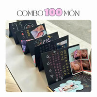 Scrapbook album ảnh kéo dài làm quà tặng bạn trai, bạn gái, sinh nhật, kỉ niệm