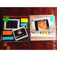 Scrapbook cho em bé, thai nhi (40 trang)