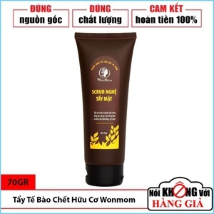 Scrub nghệ tẩy mặt Wonmom 70g