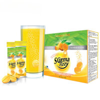Scurma Fizzy Elepharma - Hộp 2 Tuýt Viên Sủi Dạ Dày Nano Curcumin Chính Hãng