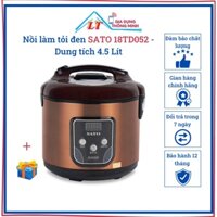 SD Có video, Nồi làm tỏi đen SATO Nhật Bản 18TD052 4.5L, nồi ủ lên men dễ dàng, tiện lợi, an toàn sức khỏe, BH 12 tháng