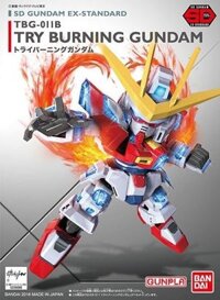 SD GUNDAM EX-STANDARD 011 TRY BURNING GUNDAM