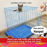 SD- Hanpet.GV- Chuồng nuôi chó mèo dưới 5kg dạng lồng gấp gọn sơn tĩnh điện Màu ngẫu nhiên SD45 + S