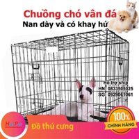 SD- Lồng chó mèo vân đá size SD60 chuồng cho chó mèo gấp gọn