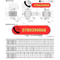 SDA40X15X25X50X75X100-N-45-90-135-180-3-ZG530 Xi Lanh Xoay Koganei