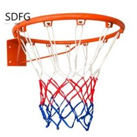 Sdfg Bóng Rổ Hoop 18 "/ 45cm Bóng Rổ Phụ Kiện Lưới Bóng Rổ Treo Tường Ngoài Trời Kích Thước Đầy Đủ Vành Bóng Rổ
