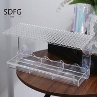 Sdfg Cửa Sổ Chim Ăn, Lỗ Thoát Nước Gắn Cửa Sổ Nhà Chim Trong Suốt, Trang Trí Sân Vườn Có Thể Tháo Rời Trong Suốt 3 Ngăn Khay Cho Chim Ăn Ngoài Trời