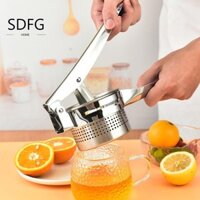 Sdfg Máy ép rau quả Hướng dẫn sử dụng ép trái cây bằng thép không gỉ Đa chức năng Dễ dàng làm sạch Máy khử nước chanh