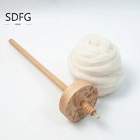 Sdfg Spindle Top, Trục thả di động bằng gỗ, Dụng cụ lưu trữ Hogard Đa chức năng Thiết thực Sáng tạo Whorl Sợi quay Top Whorl Sợi quay