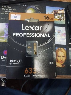 SDHC Lexar Professional 633x 16GB UHS-I
