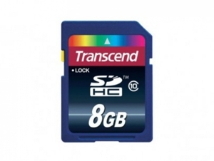 Thẻ Nhớ SDHC Transcend 8GB Class 10