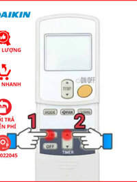 [SDHFG] Điều khiển điều hoà DAIKIN - Remote máy lạnh DAIKIN