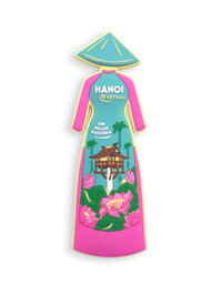 [SDHFG] Fridge Magnet Ao Dai Viet Nam, Vietnam souvenir, Magnet souvenir