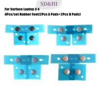 Sdhi 4 Miếng Lót Chân Cao Su Chính Hãng Cho Surface Laptop 3 4 Miếng Lót Chống Trượt Chân (vn)