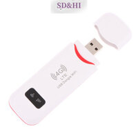 Sdhi 4G Router LTE Wireless USB Dongle WiFi Router Modem băng thông rộng di động Stick Sim Card USB Adapter Pocket Router Network Adapter (vn)