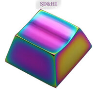 Sdhi Mạ Điện Nhiều Màu Sắc Nhôm Kim Loại Keycap Dazzling Bàn Phím Màu Mũ Đánh Bóng Bàn Phím Cơ Phụ Kiện Trang Trí CNC (vn)