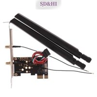 Sdhi PCIe x1 sang BCM94360CS2 Mô-đun WiFi Bộ chuyển đổi thẻ mạng không dây (vn)