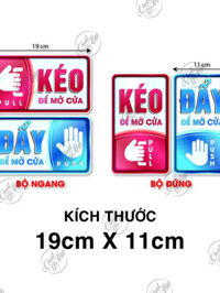 [SDJFG] 2 PCs push-pull push button stickers waterproof glass door stickers decal sticker