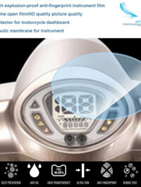 [SDJFG] Cho SYM fiddle 125 fiddle fiddle125 Phụ tùng xe máy cụm đầu bảo vệ phim nhạc cụ công tơ mét