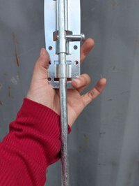 [SDJFG] Chốt khóa, then gài cửa, chốt khóa cửa đứng, chốt cổng cửa sắt, chốt cửa cổng dài xi trắng