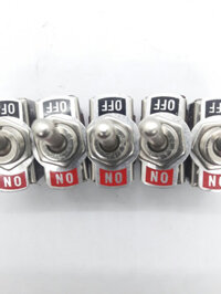 [SDJFG] [Combo] 5 công tắc gạt 2 chân nâu lớn tốt - Điện Việt