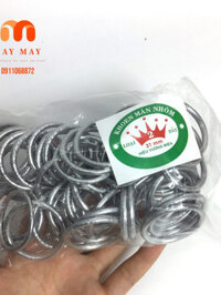 [SDJFG] Khoen màn nhôm, khoen dùng để treo màn, rèm cửa (1 bịch 50 cái)