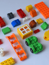 [SDJFG] Linh Kiện Rời Xếp Hình Hạt Lớn Linh Kiện Đặc Biệt Cửa Sổ Cho Bé Đồ Chơi Bằng Nhựa Cho Trẻ E