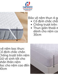 [SDJFG] Mattress protector HANVICO