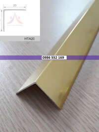 [SDJFG] Thanh nẹp nhôm chữ V rộng 20mm (dài 1m) ốp góc tường, trang trí nhà cửa, thiết kế nội thất