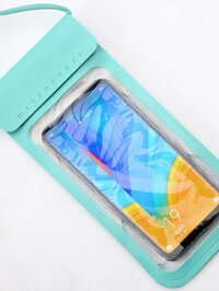 [SDJFG] Waterproof Phone Pouch Underwater 7.2inch Phone Dry Bag Case Swimming Diving Waterpark Snor