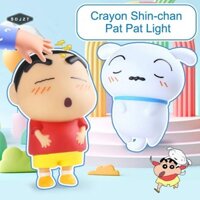 Sdjzt Đèn ngủ Crayon Shin-chan Pat Pat Light Ambient Night Light Hoạt hình dễ thương Đèn ngủ silicon đang được bán