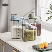 Sdjzt  Hộp Bảo Quản Ngũ Cốc Nhà Bếp Thùng Cơm Trong Suốt Cho Số Lượng Lớn Ngũ Cốc Hộp Đựng Thực Phẩm Tổ Chức Đang Bán