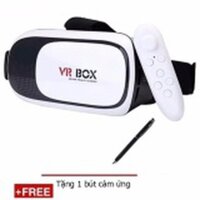 s[dobts]Kính thực tế ảo 3D VR Box giá siêu rẻ phiên bản 2 tặng tay cầm chơi game F1[squishy]i