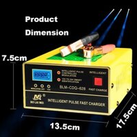 SDQ 628- Siêu Sạc Acquy 12v 24v thông minh -Máy sạc bình Ắc quy tự động ngắt khi đầy