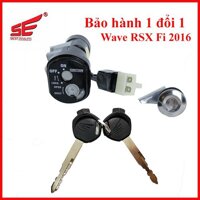 SE - 345 Ổ KHÓA CHỐNG TRỘM XE MÁY WAVE RSX 110CC NĂM 2016 DÒNG 2 CẠNH THƯƠNG HIỆU SE