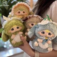 SEA IQANGEL Momo Garden Hộp mù sang trọng Tượng nhỏ trang trí Mặt dây chuyền búp bê Món quà cô gái dễ thương