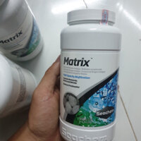 SEACHEM MATRIX LỌ 1L 4L NGUYÊN TEM