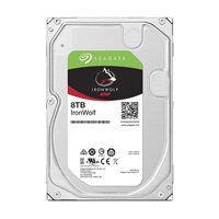 SEAGATE IronWolf ST8000VN004 Dung lượng 8000GB (8TB) 3.5"" - 6Gb/s, 256MB cache, 7200rpm