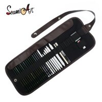 Seamiart 25 / 29 Chiếc Vẽ Phác Thảo Bộ Với Than Bút Chì 6H-12B Bút Chì Nghệ Thuật Nhà Cung Cấp Văn Phòng Phẩm