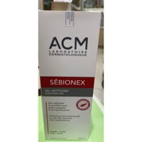 SEBIONEX CLEANSING GEL ACM-200ml Gel rửa mặt cho da mụn, da nhờn (MP1)