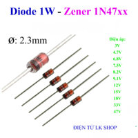 Sec 250 Diode 1W Zener 1N47xx (3v đến 47v) - Điện tử LK Shop